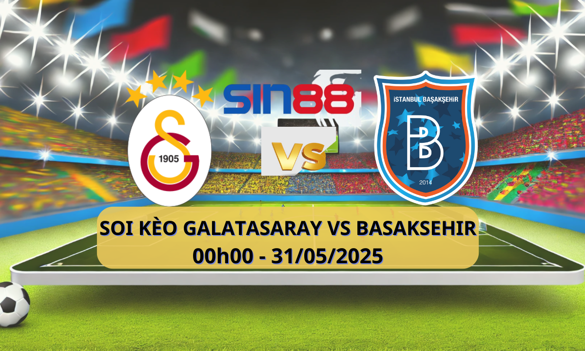Áp phích trận đấu eSports Galatasaray đụng độ Basaksehir